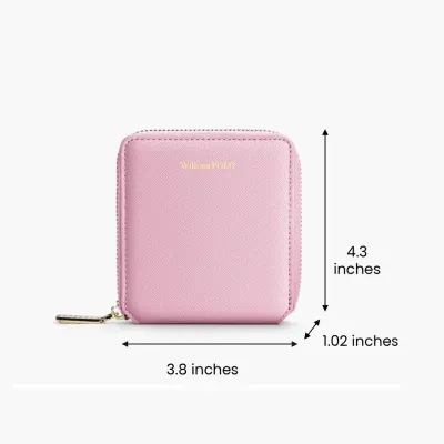 Polished Pink Mini Wallet